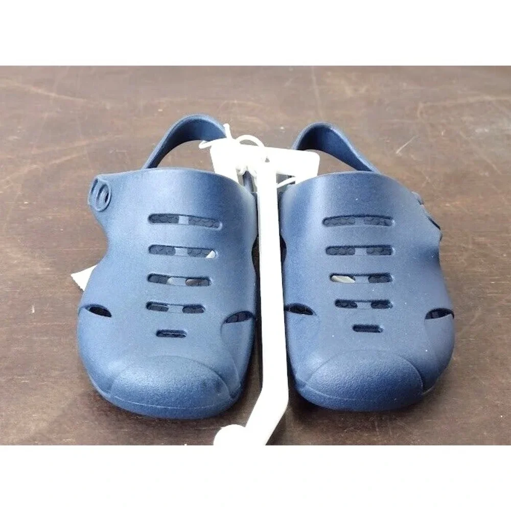 OKABASHI Kids Blue Water Shoes Sandals Clogs‎ Slip On Made in USA